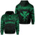 Hawaiian Kanaka Hoodie Demodern Green Unisex Green - Polynesian Pride