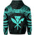 Hawaiian Kanaka Hoodie Demodern Turquoise - Polynesian Pride