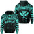 Hawaiian Kanaka Hoodie Demodern Turquoise - Polynesian Pride