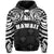 Hawaiian Kanaka Hoodie Demodern White - Polynesian Pride