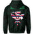 Hawaiian Kanaka Hoodie Heart Tattoo Green - Polynesian Pride