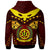 Tonga Custom Hoodie Vavau High Shool Tonga with Polynesian Patterns LT10 - Polynesian Pride