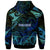 Hawaii Custom Hoodie Waimea High School Surfer Polynesian Pattern LT10 - Polynesian Pride