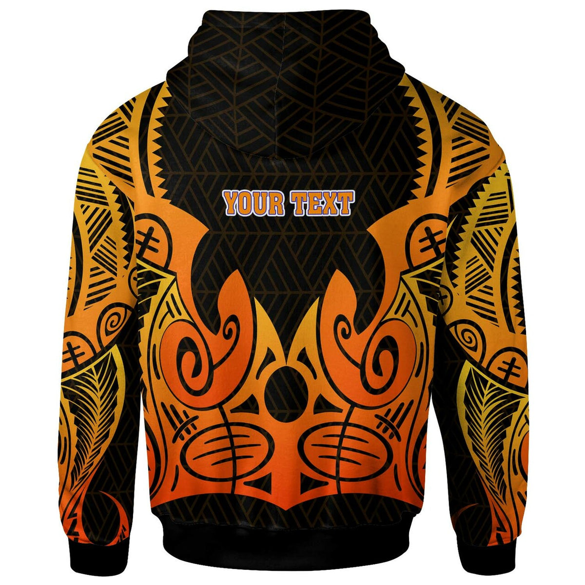 Hawaii Custom Polynesian Hoodie Kalaheo High School with Tribal Patterns LT10 - Polynesian Pride