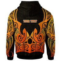 Hawaii Custom Polynesian Hoodie Kalaheo High School with Tribal Patterns LT10 - Polynesian Pride