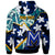 Hawaii Custom Hoodie Maui High School Plumeria with Polynesian Pattern LT10 - Polynesian Pride