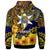 Hawaii Custom Hoodie Lauphoehoe Community Public Charter School with Polynesian and HIbicus Flower LT10 - Polynesian Pride