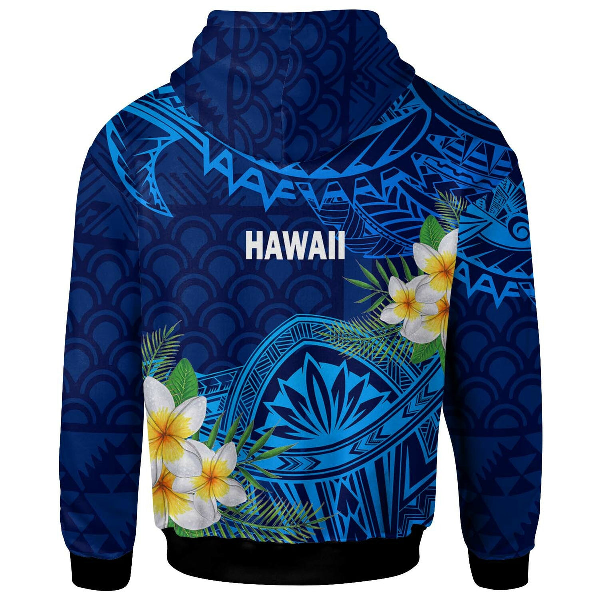 Hawaii Polynesian Hoodie Waimea Middle Public Conversion Charter School Polynesian Patterns LT10 - Polynesian Pride