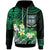 Tonga Custom Hoodie Takuilau College with Polynesian Patterns and Plumeria Flower LT10 - Polynesian Pride