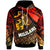 Hawaii Custom Polynesian Hoodie Mililani High School The Trojans Pride Tribal Pattern LT10 Red - Polynesian Pride