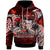 Hawaii Custom Hoodie Henry Perrine Baldwin High School Bears with Polynesian Pattern LT10 Pullover Hoodie Red - Polynesian Pride