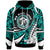 Hawaii Custom Hoodie King Kekaulike High School Polynesian Tribal Pattern LT10 Green - Polynesian Pride