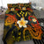 Kosrae Polynesian Bedding Set - Lauhala Turtle Plumeria Tropical - Polynesian Pride