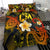 Tonga Polynesian Bedding Set - Lauhala Turtle Plumeria Tropical - Polynesian Pride