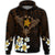 Hawaiian Plumeria Ray Hoodie Rise Style - Polynesian Pride