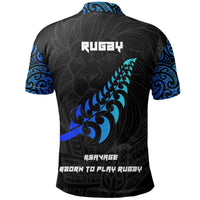 New Zealand Maori Rugby Lion Polo Shirt - Polynesian Pride