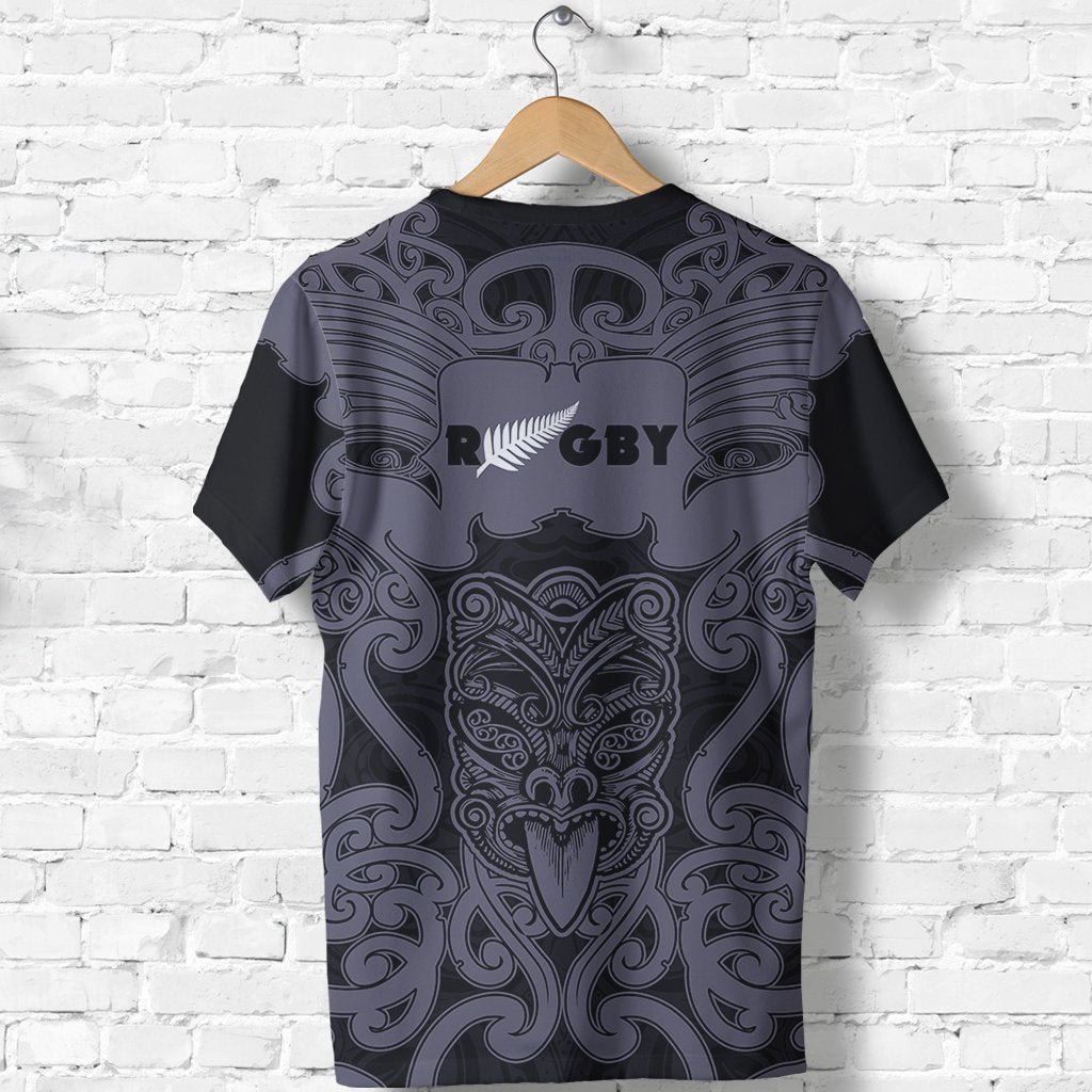 New Zealand Rugby Shirt, Maori Mangopare T Shirt - Polynesian Pride
