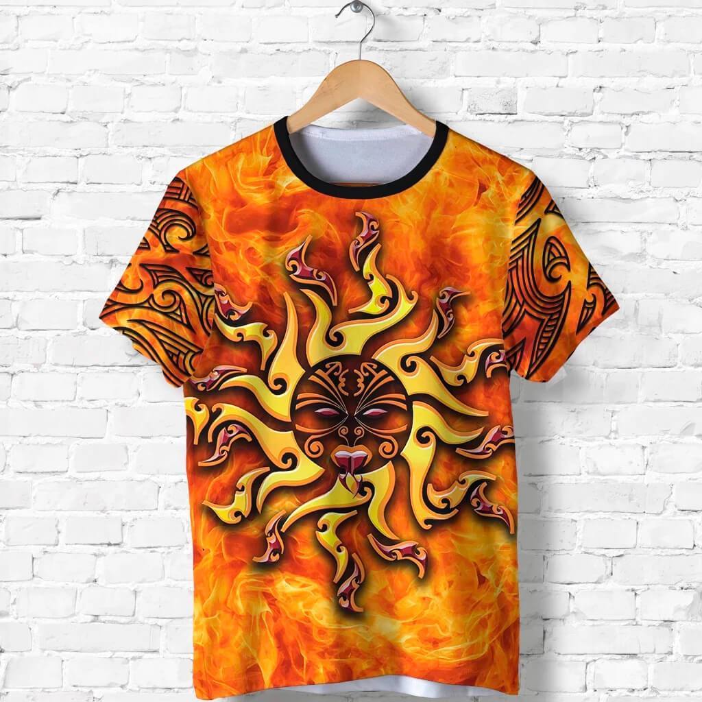 Maori Tamanuitera God T Shirt Unisex Black - Polynesian Pride