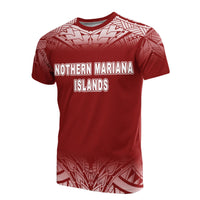 Northern Mariana Islands All Over T Shirt Fog Red Unisex Red - Polynesian Pride