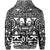 Custom Marquesas Islands Hoodie Marquesan Tattoo Simple Style Black LT8 - Polynesian Pride