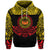 Custom Marquesas Islands Hoodie Marquesan Tattoo Simplified Version Yellow LT8 - Polynesian Pride