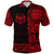 Marquesas Islands Polo Shirt Marquesan Tattoo Unique Style Red LT8 - Polynesian Pride