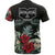 Marquesas Islands T Shirt Marquesas Islands Tiki Face Hibiscus Palm Leaves - Polynesian Pride