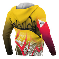 Marquesas Islands Coat of Arms Zip up Hoodie Polynesian Pattern - Polynesian Pride