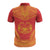 Marquesas Islands Polo Shirt Marquesas Islands Tiki Face Polynesian Chief Tattoo Flag Version - Polynesian Pride