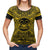 Marquesas Islands All T Shirt Marquesas Islands Coat Of Arms Polynesian Gold Black - Polynesian Pride