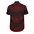 Marquesas Islands Polynesian Chief Shirt - Red Version - Polynesian Pride