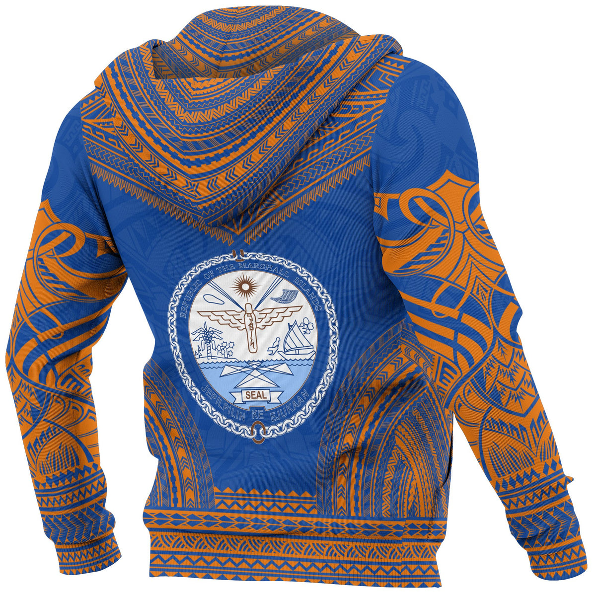 Marshall Islands Polynesian Chief Hoodie - Polynesian Pride