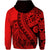 Polynesian Masi Kesa No2 Red Style Hoodie LT9 - Polynesian Pride