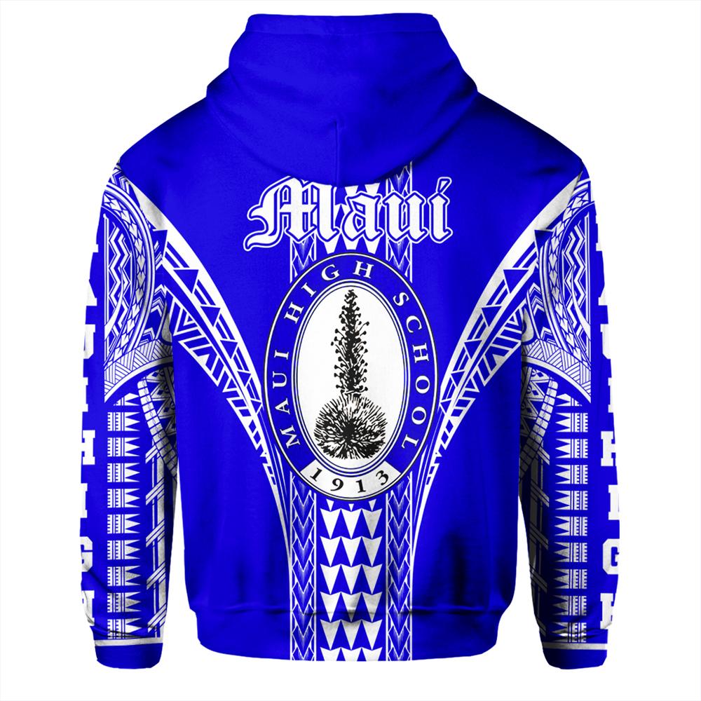 Hawaii Hoodie Maui High Zip Hoodie - Polynesian Pride