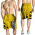 Hawaiian King Kamehameha Men Shorts Vibe Yellow Style LT6 - Polynesian Pride