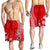 Hawaiian King Kamehameha Men Shorts Vibe Red Style LT6 - Polynesian Pride