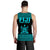 Fiji Rugby Sevens Men Tank Top Simple Blue Style LT9 - Polynesian Pride