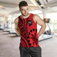 Cook Islands Atiu Polynesian Men Tank Top LT6 - Polynesian Pride