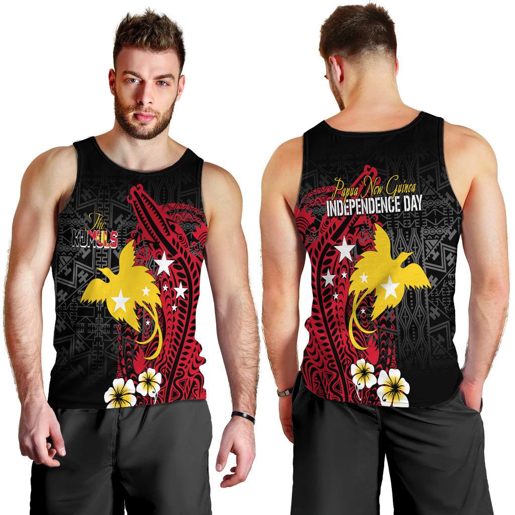 Papua New Guinea Independence Men Tank Top PNG Kumuls - Tribal Crocodile LT7 - Polynesian Pride