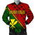 Kanaka Polynesian Bomber Jacket - Energetic Red Unisex - Polynesian Pride