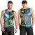 New Zealand Maori Aotearoa Fiji Tapa Together Men Tank Top - Green LT8 Green - Polynesian Pride