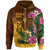 Hawaii Custom Hoodie Mililani Trojan High School Hawaiian Tropical Flowers Hoodie LT10 - Polynesian Pride