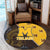 Hawaii - Mililani High Round Carpet - AH Round Carpet Yellow - Polynesian Pride