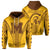 Hawaii Hoodie Mililani High Pullover Hoodie Unisex Gold - Polynesian Pride