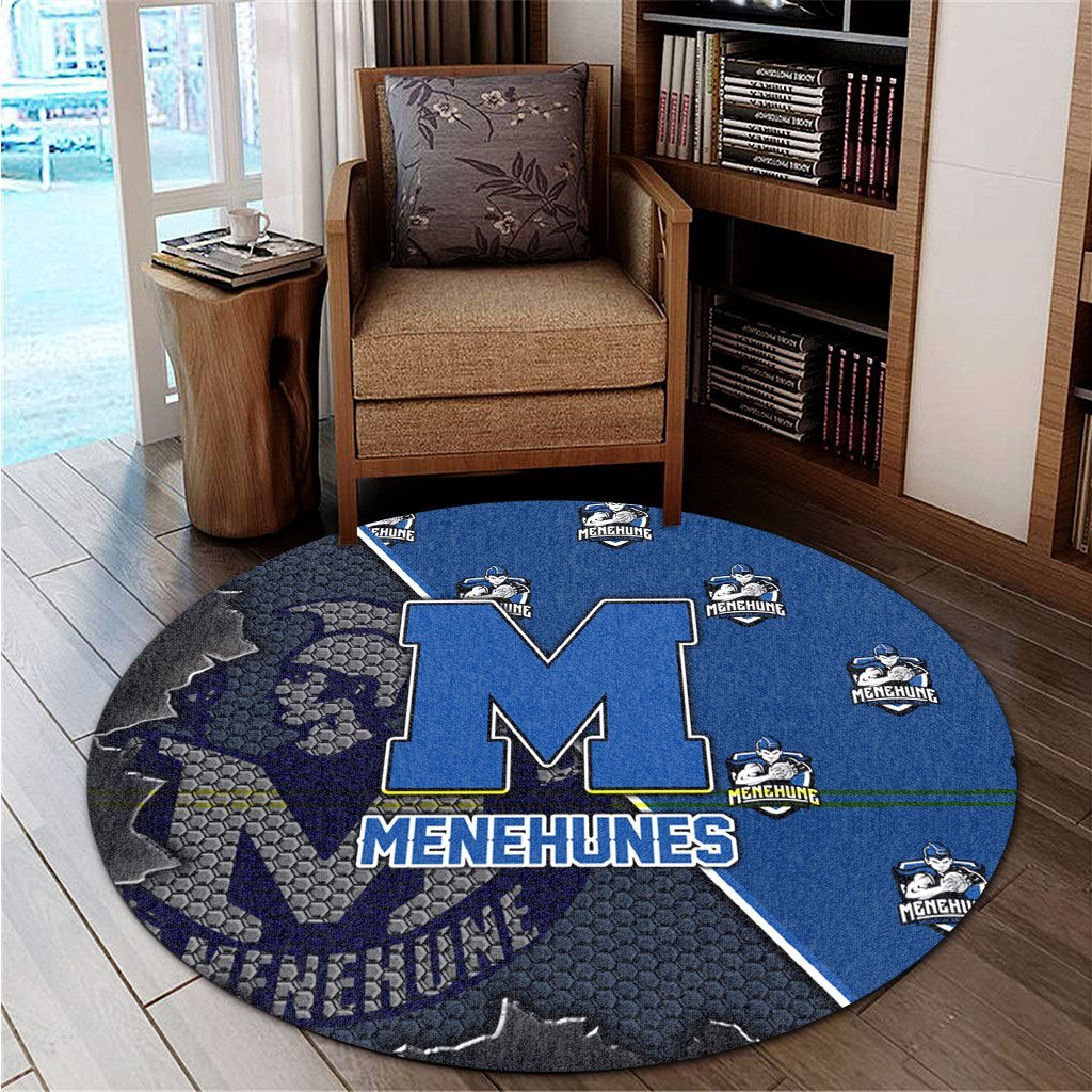 Hawaii - Moanalua High Round Carpet - AH Round Carpet Blue - Polynesian Pride