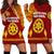 Tonga Niuatoputapu High School Hoodie Dress Simple Style LT8 Maroon - Polynesian Pride