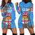 Fiji Day Hoodie Dress Independence Anniversary Simple Style LT8 Blue - Polynesian Pride