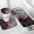 New Caledonia Bathroom Set Polynesian With Hibiscus No.3 LT6 - Polynesian Pride
