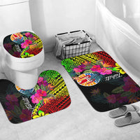 Tahiti Bathroom Set Polynesian With Hibiscus No.4 LT6 - Polynesian Pride