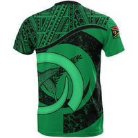 Vanuatu T Shirt Vanuatuan Flag Green A02 - Polynesian Pride